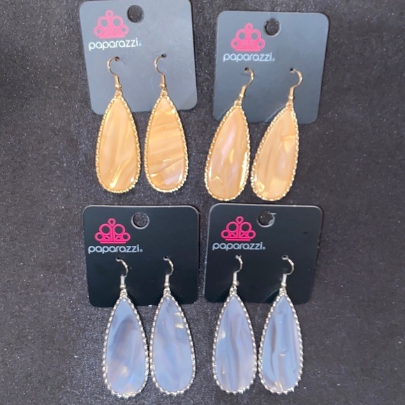 paparazzi Jewelry - 𝅺MARBLE earr